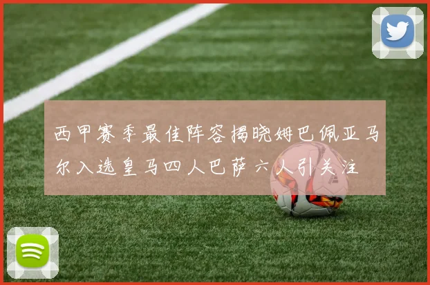 西甲赛季最佳阵容揭晓姆巴佩亚马尔入选皇马四人巴萨六人引关注